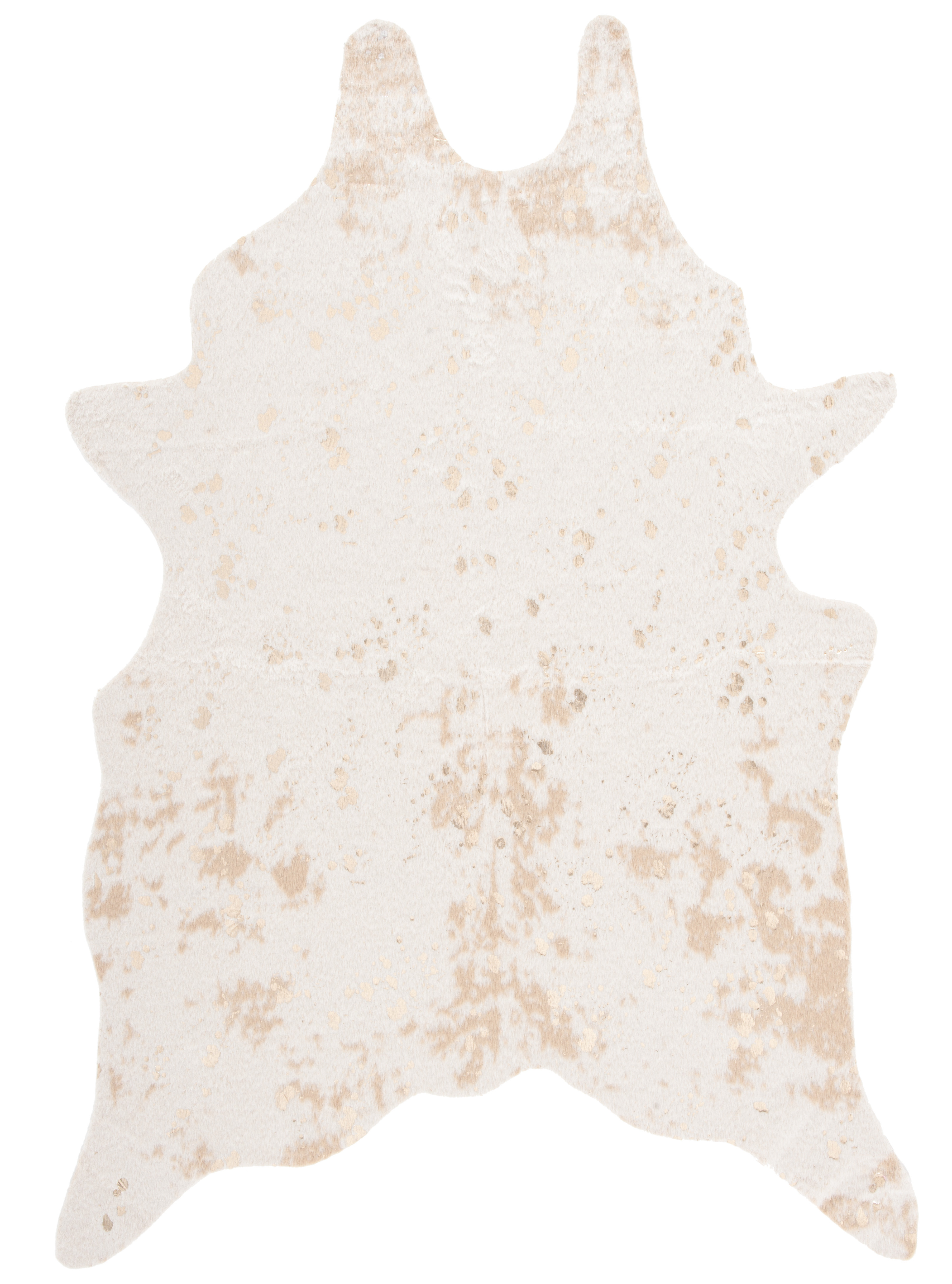 Union Rustic Arbelia Faux Cowhide Performance Rug | Wayfair
