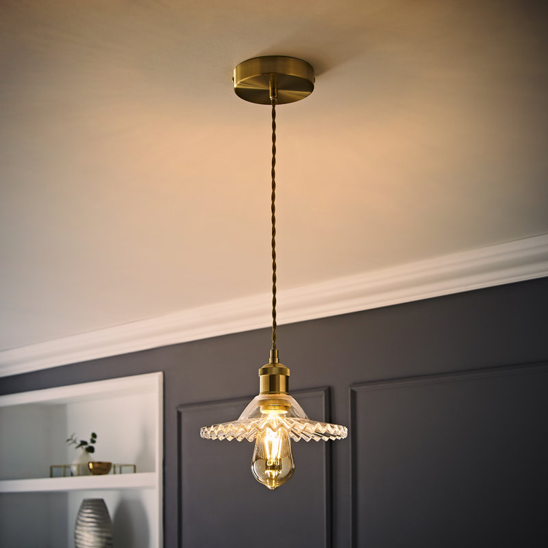Clairview 1 - Light Unique/Statement Pendant, No, Clear