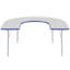 Table d'activité en fer 60 "x 66" avec pieds réglables-573455673-538156477-570051459