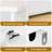 49.1" W Bookcase, 4-tier Bookshelf, Storage Organizer With Drawers-1006621720