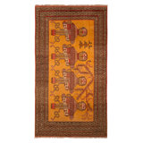 One-of-a-Kind 4'7" X 8'4" Hand Knotted Area Rug