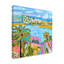 «Palm Retreat» par Karen Fields, impression sur toile-810509505