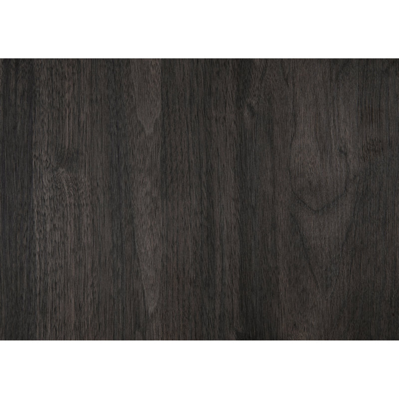 Lit simple moderne avec finition tendance - gris brunâtre et argent antique, stratifié, panneau de la taille de la tête de lit et finition argentée