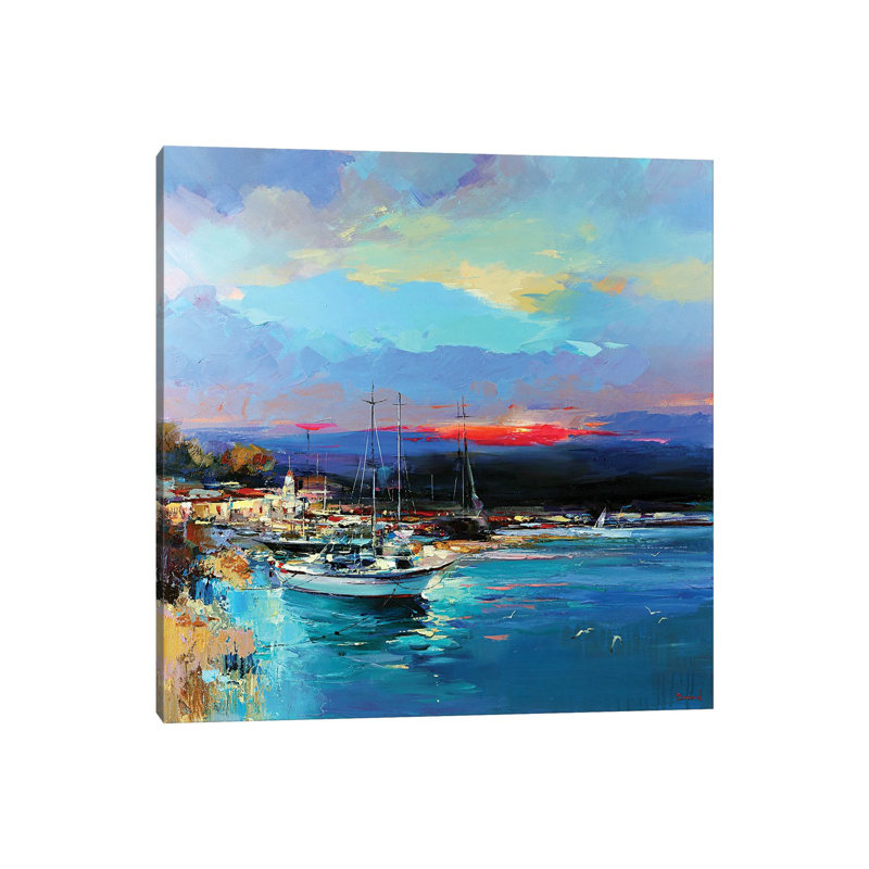 Emerald Fantasy by Tatyana Yabloed - Gallery-Wrapped Canvas Giclée on Canvas, Canvas, 66.04 cm H x 66.04 cm W x 1.91 cm D