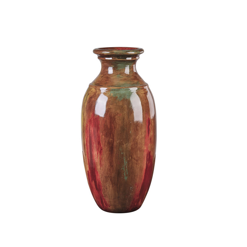 Akilah Handmade Terracotta Floor Vase