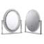 Preas Glass Round Floor Mirror