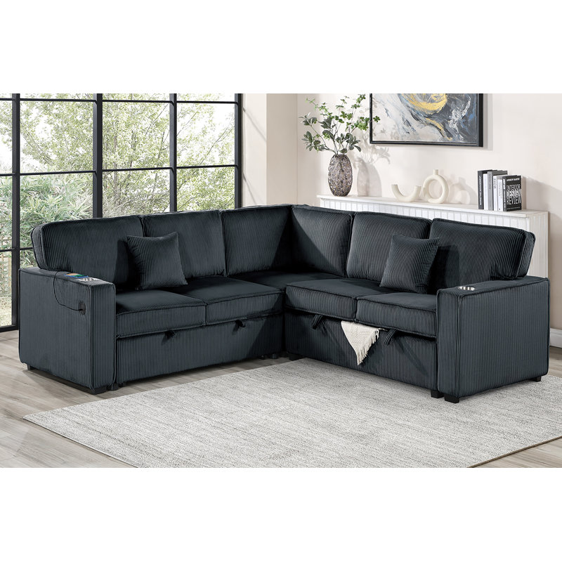 3-Piece Convertible Sectional
