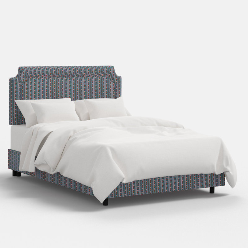 Hampton Bed In Delphine Slate, Full, Delphine Slate