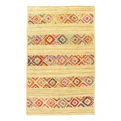 Deryl Hand Knotted Wool Area Rug