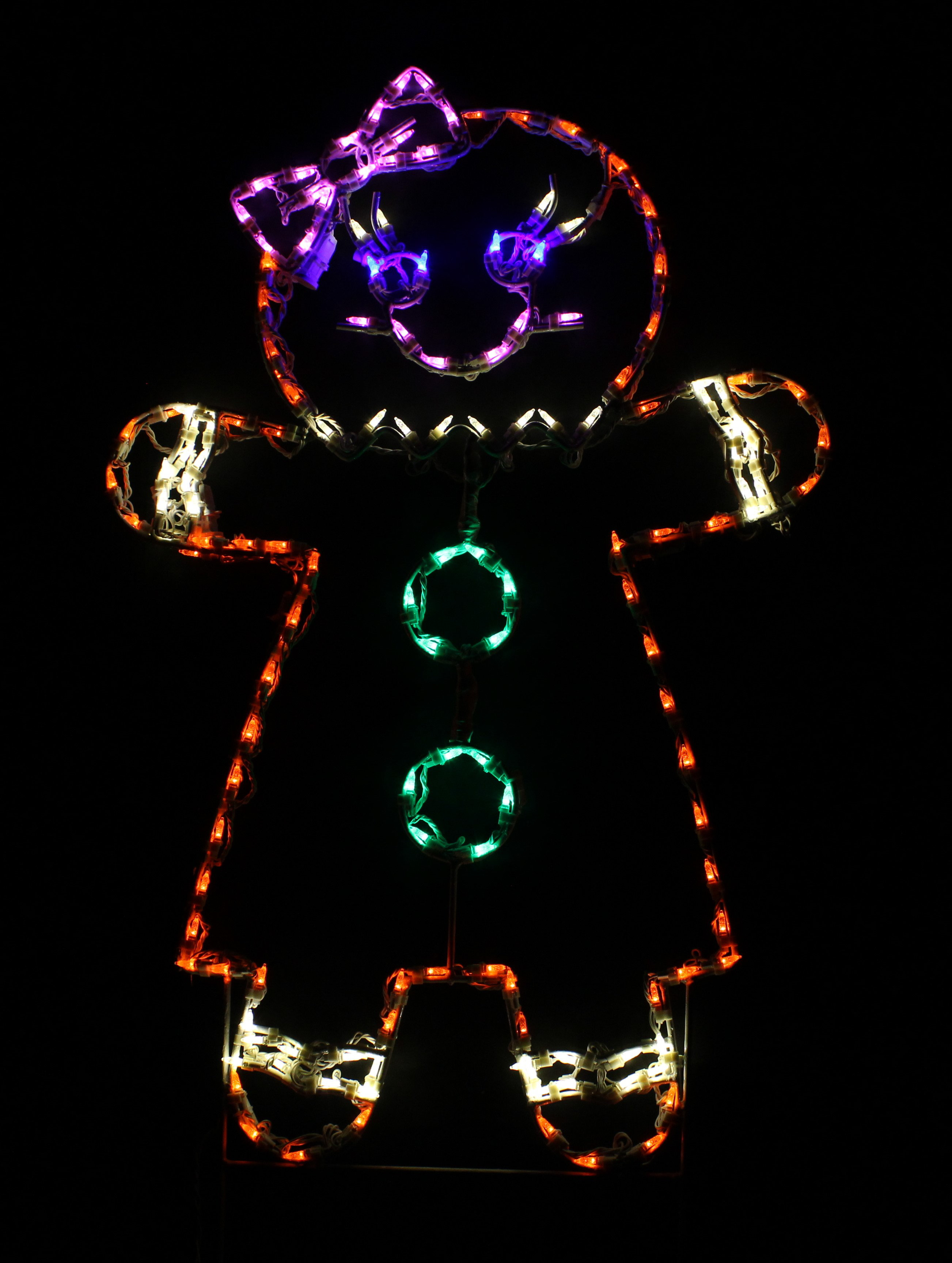 Target Led Gingerbread Lori's Lighted D'Lites Gingerbread Girl Christmas Holiday Lighted ...