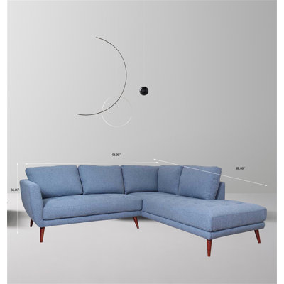 Kord Upholstered L-Shaped Sectional