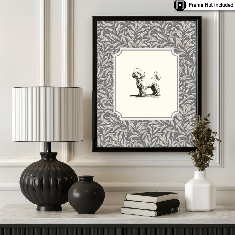 Bichon frisé, Unframed, Poster, 08"H x 10"W