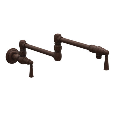 Jacobean Wall Mount Pot Filler