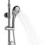 Système de douche à jet de pluie 8 po avec douchette à 3 jets et bras pivotant Lanikai-189028393