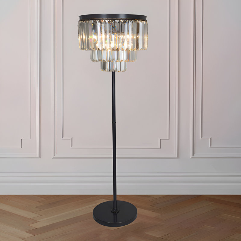 Lampe sur pied en cristal Legaspi Odeom