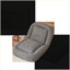Fauteuil à billes réglable à 18 positions pour adultes, chaise longue polyvalente pour dortoir | Gris | Rectangle-937537273