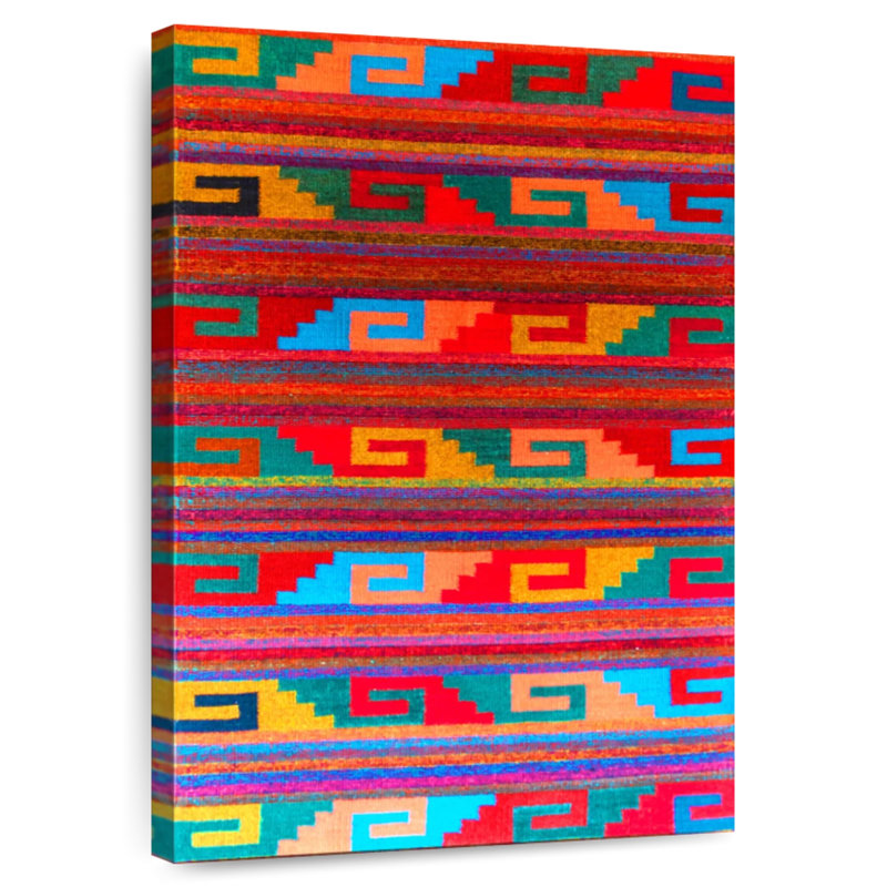 Motif de tapis Senne Oaxacan, H 36 po x l 24 po