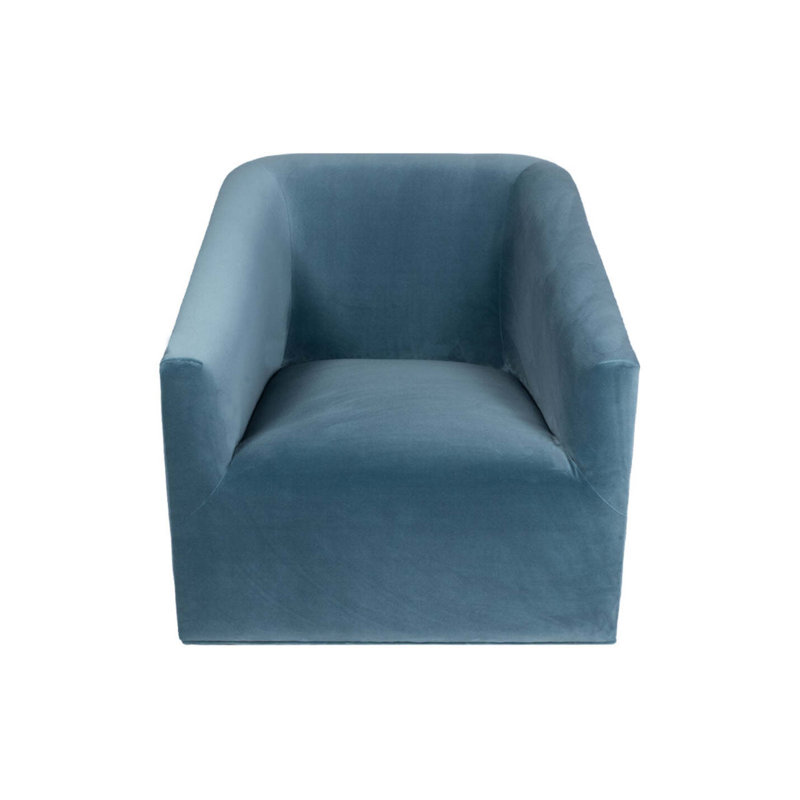 Chaise pivotante Ivia Lake, Bleu