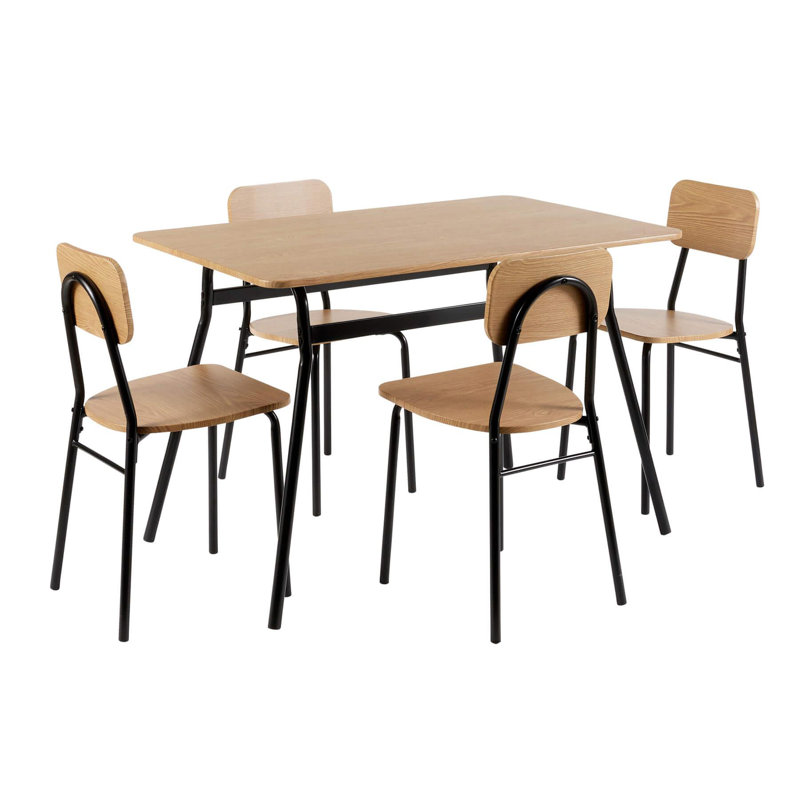 Adekunle 4 - Person Dining Set