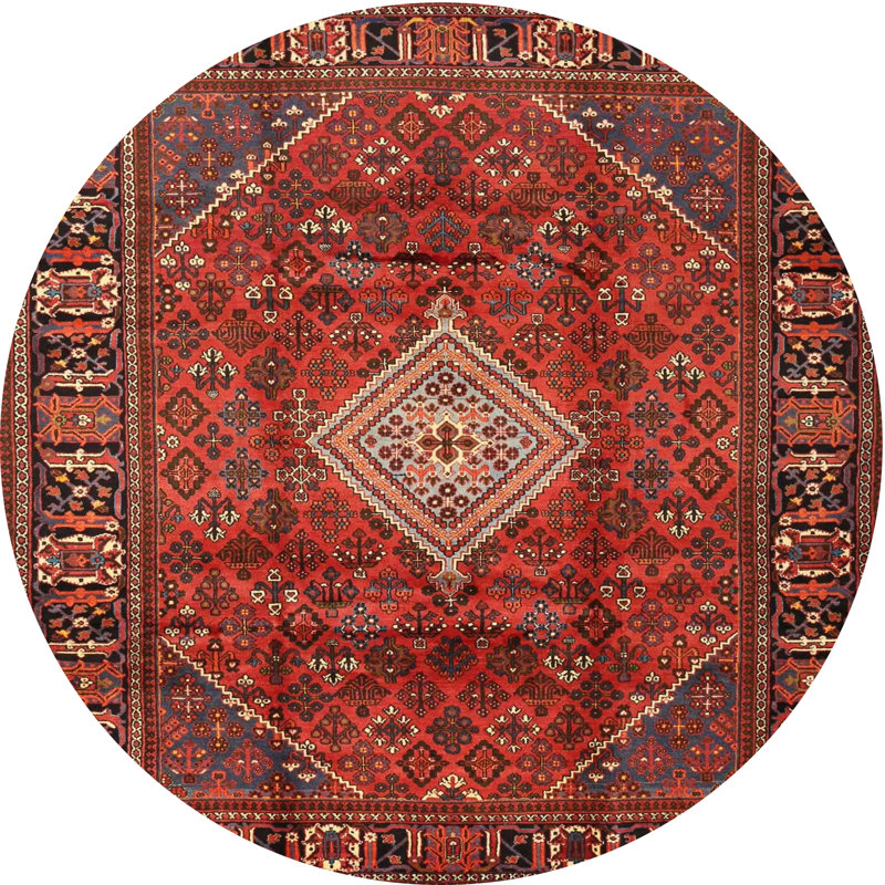 Cecellia Oriental Indoor Rug, Round 4'