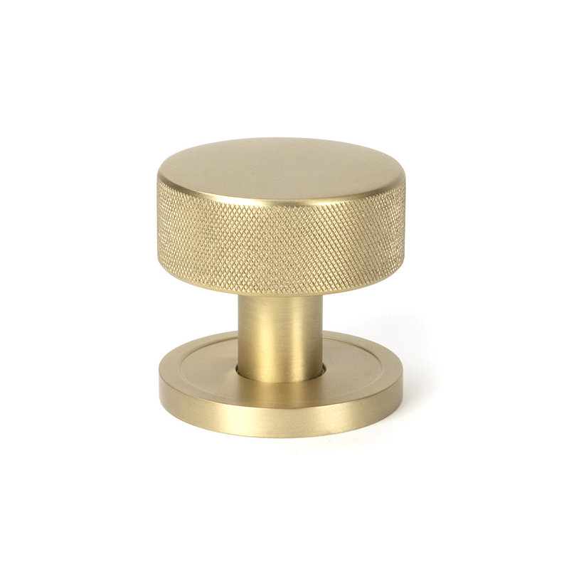 Brompton Interior Mortise Knob Set , Polished Nickel