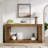 Vintage Long Narrow Console Table For Entryway Living Room-1872736942