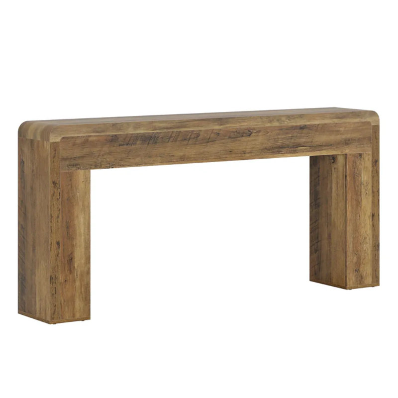 Raymond 70.9-Inch Country-Chic Wooden Console Table