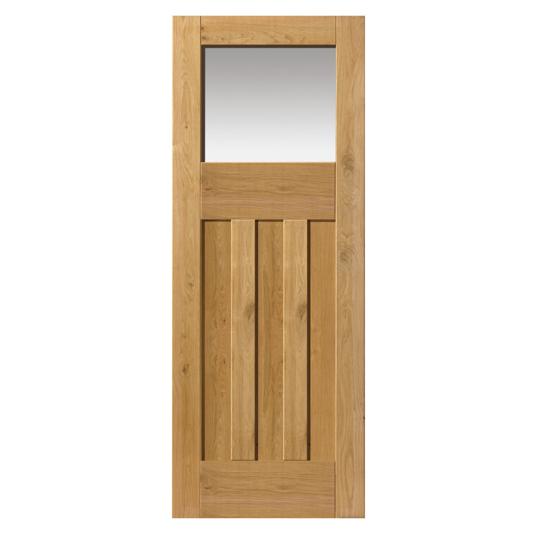 Rustic DX Oak Internal Door Prefinished