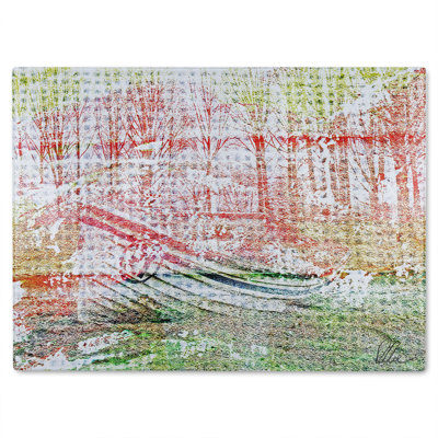 Washed Up Glass Chopping Board