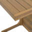 C-Shape End Table  Brown
