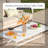 Tapasi 5 Person Outdoor Conversation Set with Swivel Lounge Chairs & Blue, Beige, Gray Cushion Options-92434895