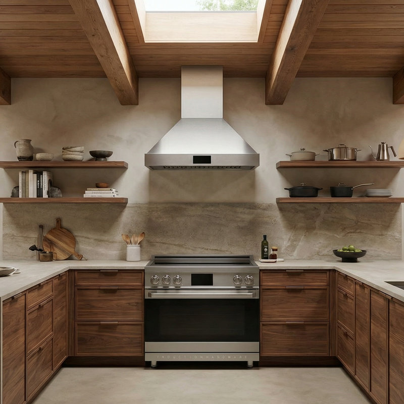 Induction Hardware Universal Range hood Non-Duct Kit