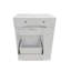 Meuble-lavabo mural simple 20 po avec lavabo