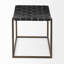 Tabouret de coiffeuse en cuir véritable Holden-1118460543
