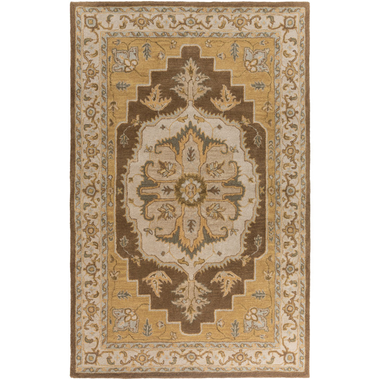 Dussault Wool Oriental Indoor Rug