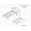Lit plateforme 44,63 po Gotmar-380453225