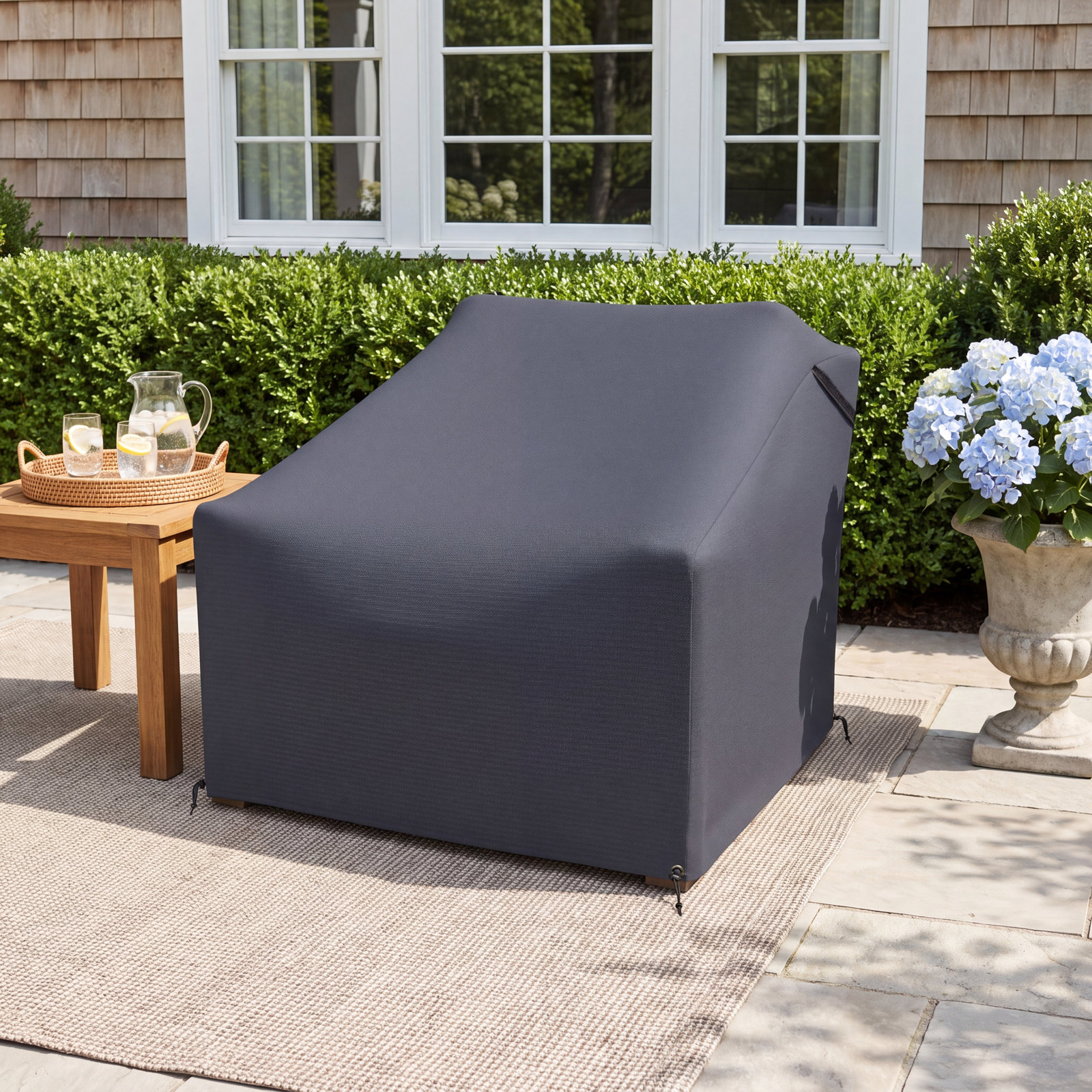 Melrose Teak Outdoor Lounge Chair Cover