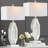 3-Way Dimmable Touch Diamond Crushed Mirrored Bedside Table Lamps Set Of 2