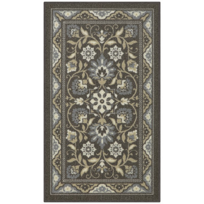 Tapis gris / brun Albia