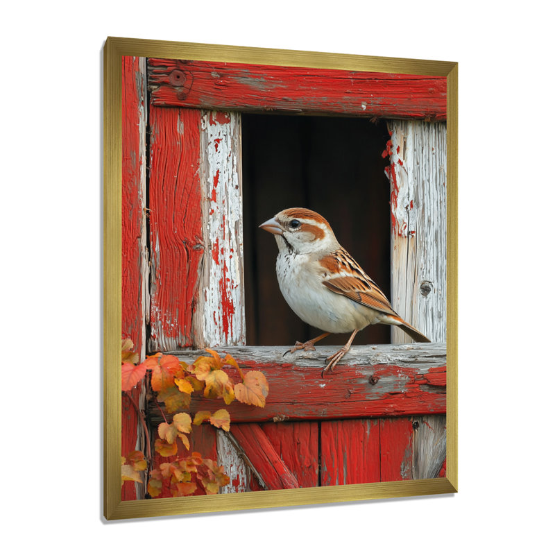 Galbraith - Animals Wall Art Prints, H 40 po x l 30 po, Reproduction encadrée sans passe-partout, Doré