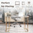 Anya Metal Base Writing Desk with Power Outlet-887357798