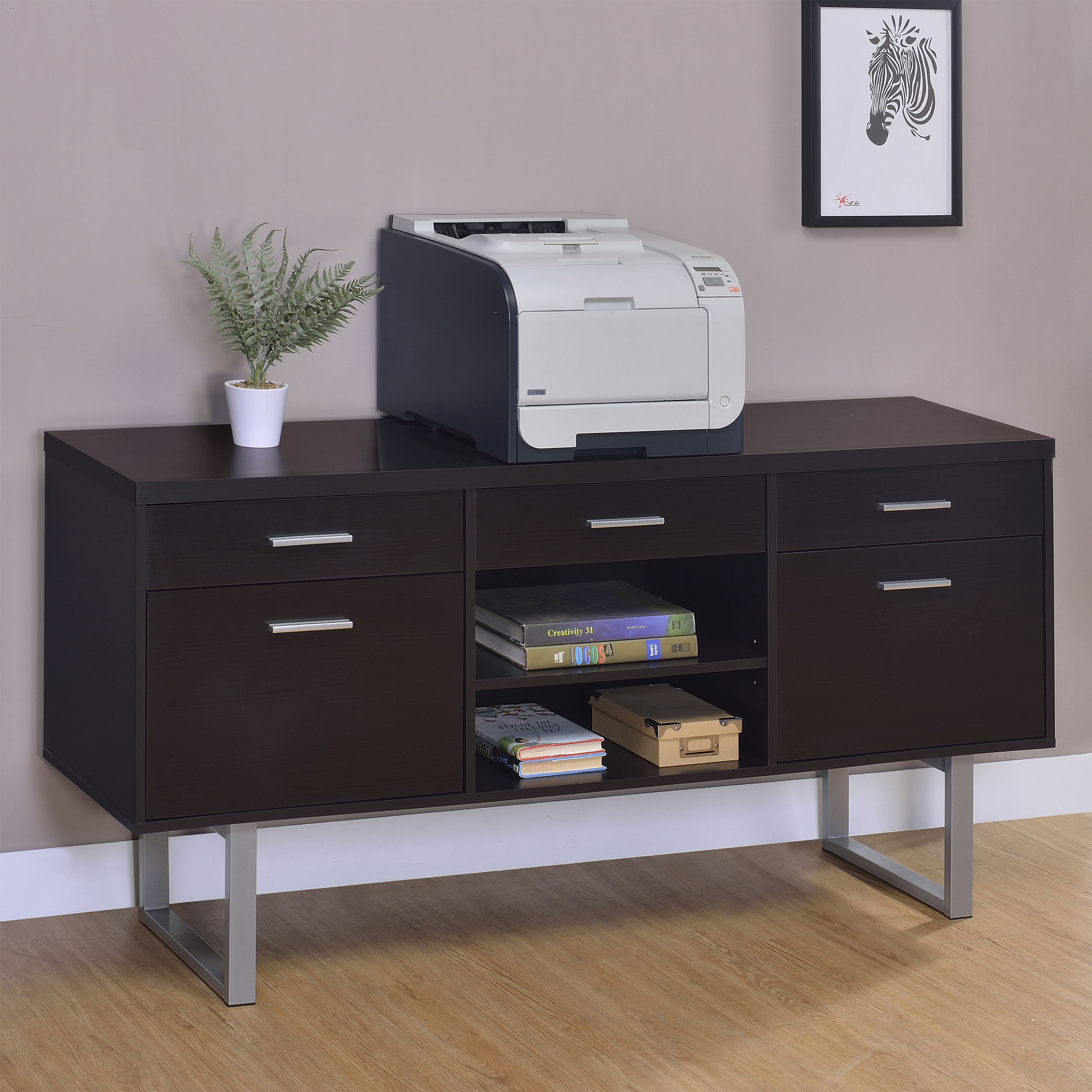 Wade Logan® Ayanah 60'' Wide Filing Credenza Wayfair
