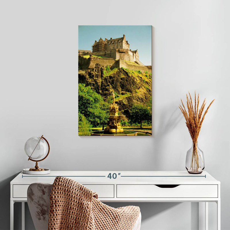 Aime Cliffside Edinburgh Castle, 24" H x 16" W