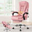 Massage Office Chair PU Leather Seat-1195565259