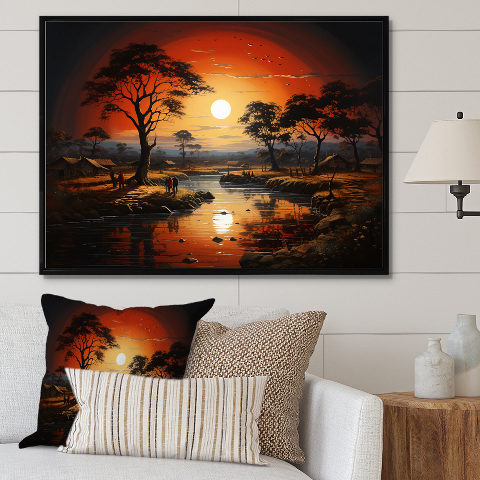 Winston Porter Lyria African Tribal Eternity III On Canvas Print | Wayfair