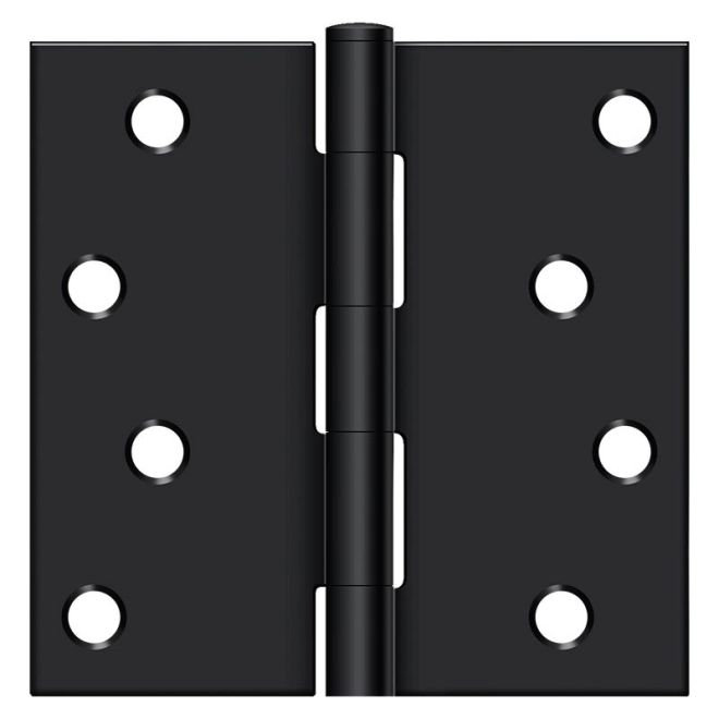 Steel Hinge, Paint Black