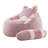 Raccoon Design Faux Rabbit Fur Bean Bag Chair with Detachable Tail Pillow, for Adults & Kids-1823642532