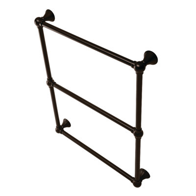 Maximilien 24" Wall Mounted 3-Bar Towel Rack