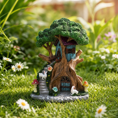 Résine o ornements en plein air maison de jardin statue de jardin fantaisiste décor de jardin idéal ornement en résine décor pour le jardin terrasse aménagement paysager