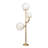 44" High Bola 3 Light Bar Top Lamp